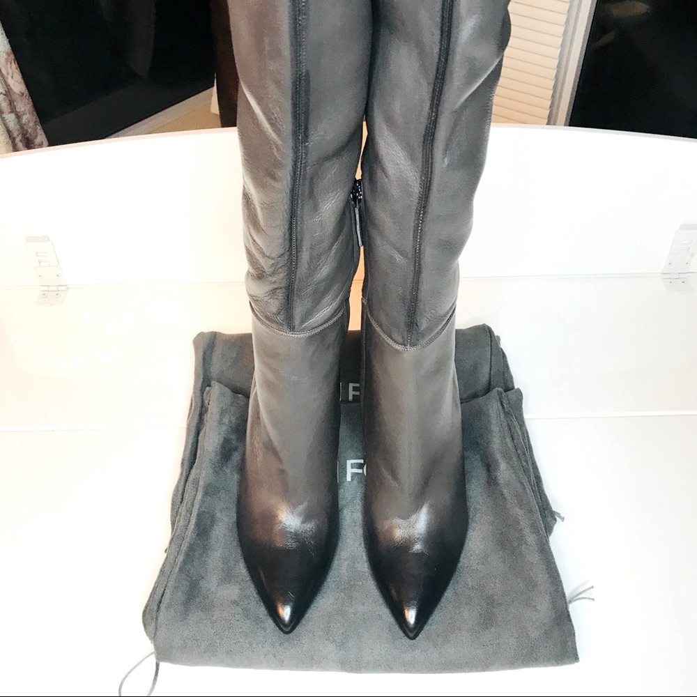 🔥Special 🌟 TOM FORD over-the-knee leather boots